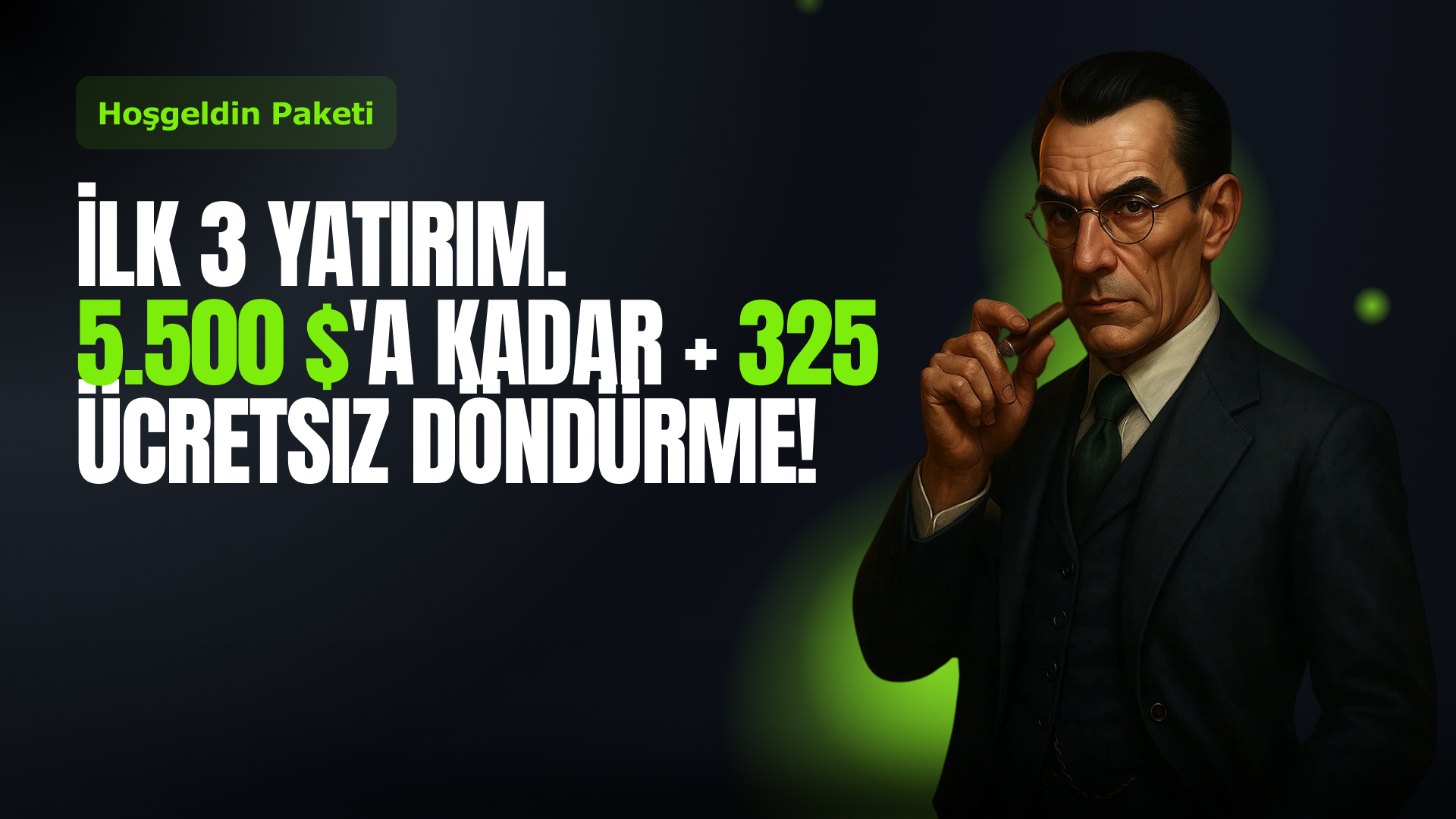 Hoş Geldiniz Paketi - 3 Bonus