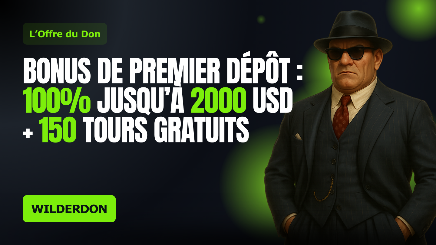 Bonus de 1er dépôt - Don's Deal