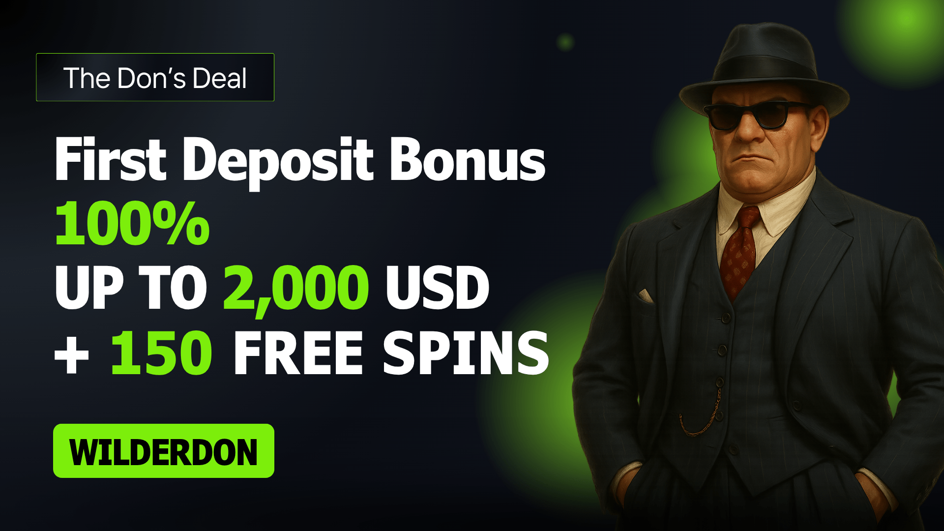 1st Deposit Bonus - Don's Deal