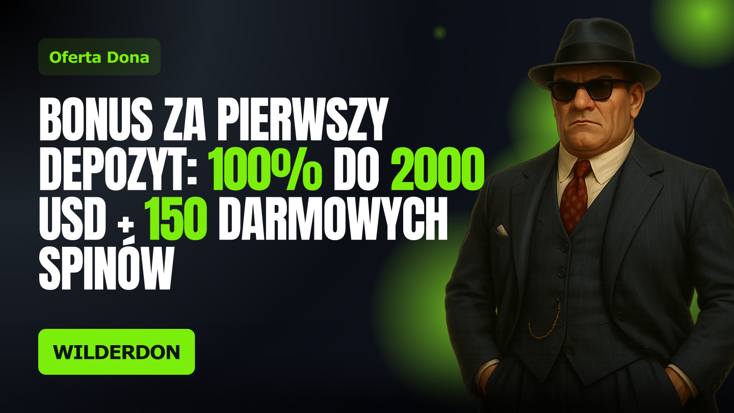 Bonus od pierwszego depozytu - oferta Dona
