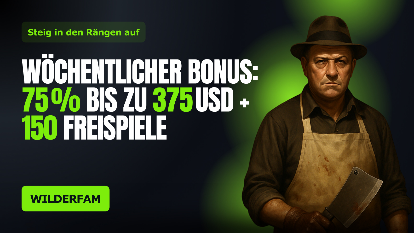 Steige in der Rangliste auf – Wöchentlicher Bonus